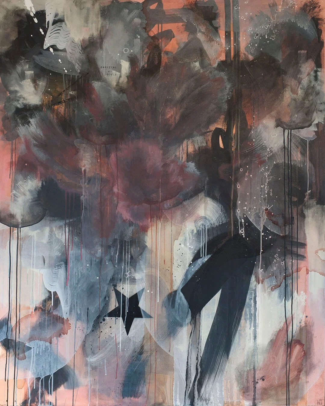CARNIVAL OF SOULS (2019) 150 x 120 cm