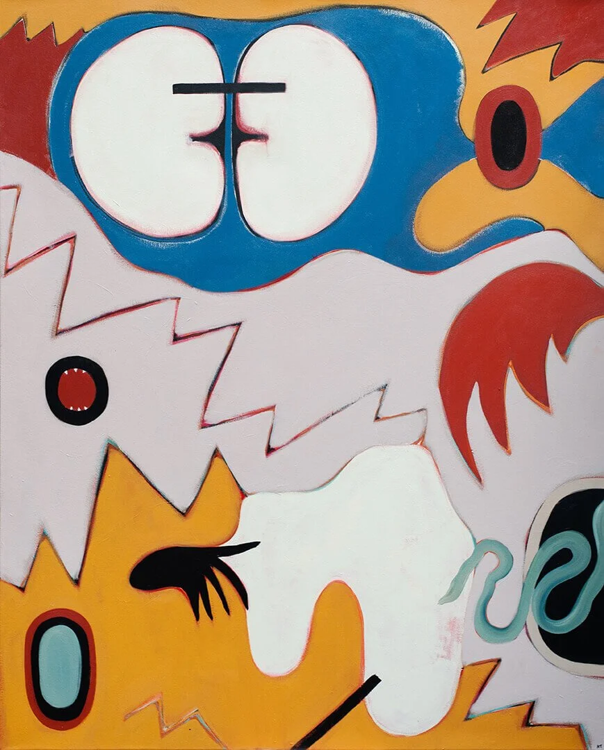 MALCONTENT #7 (2022) 150 x 120 cm