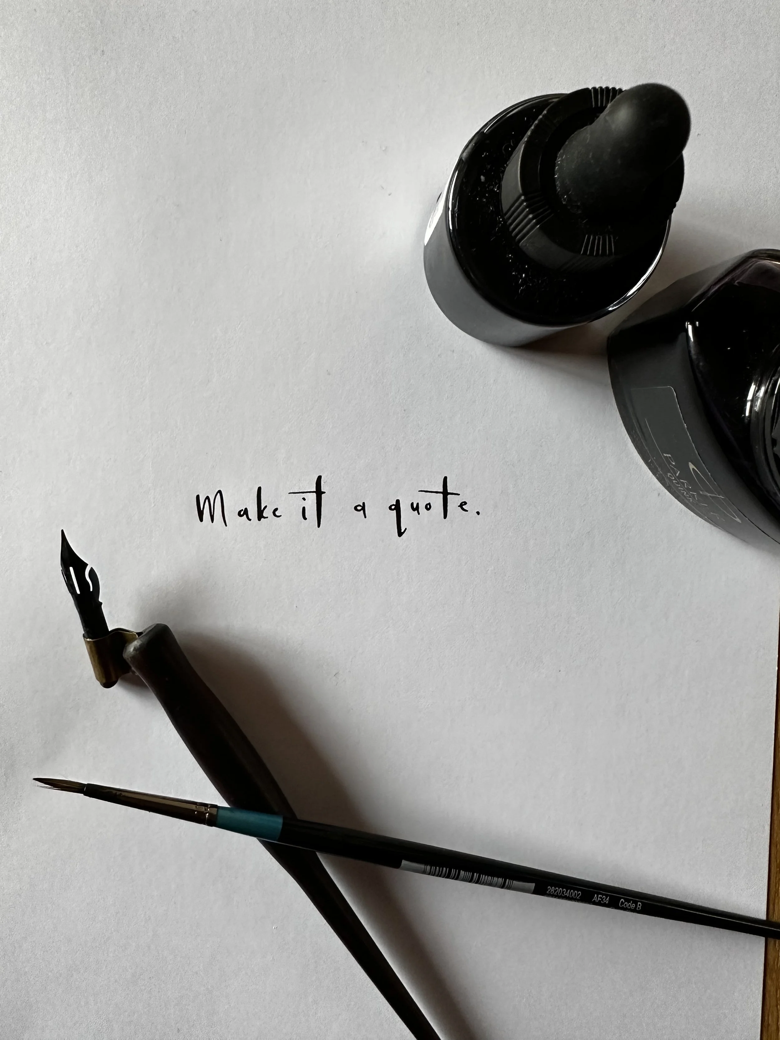 Jouw tekst op A5 poster