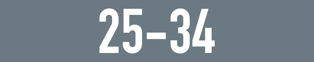 Image of the age range 25-34