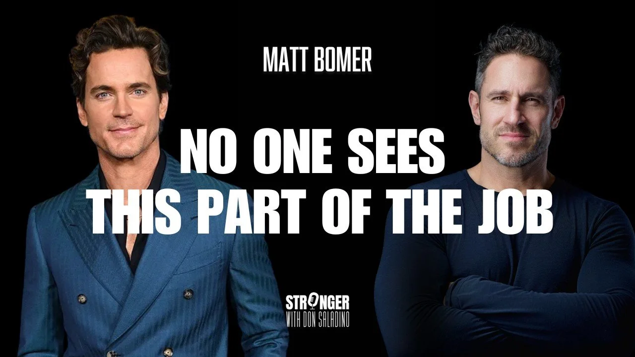 How Matt Bomer Balances Hollywood, Family, and Staying Strong as You Age