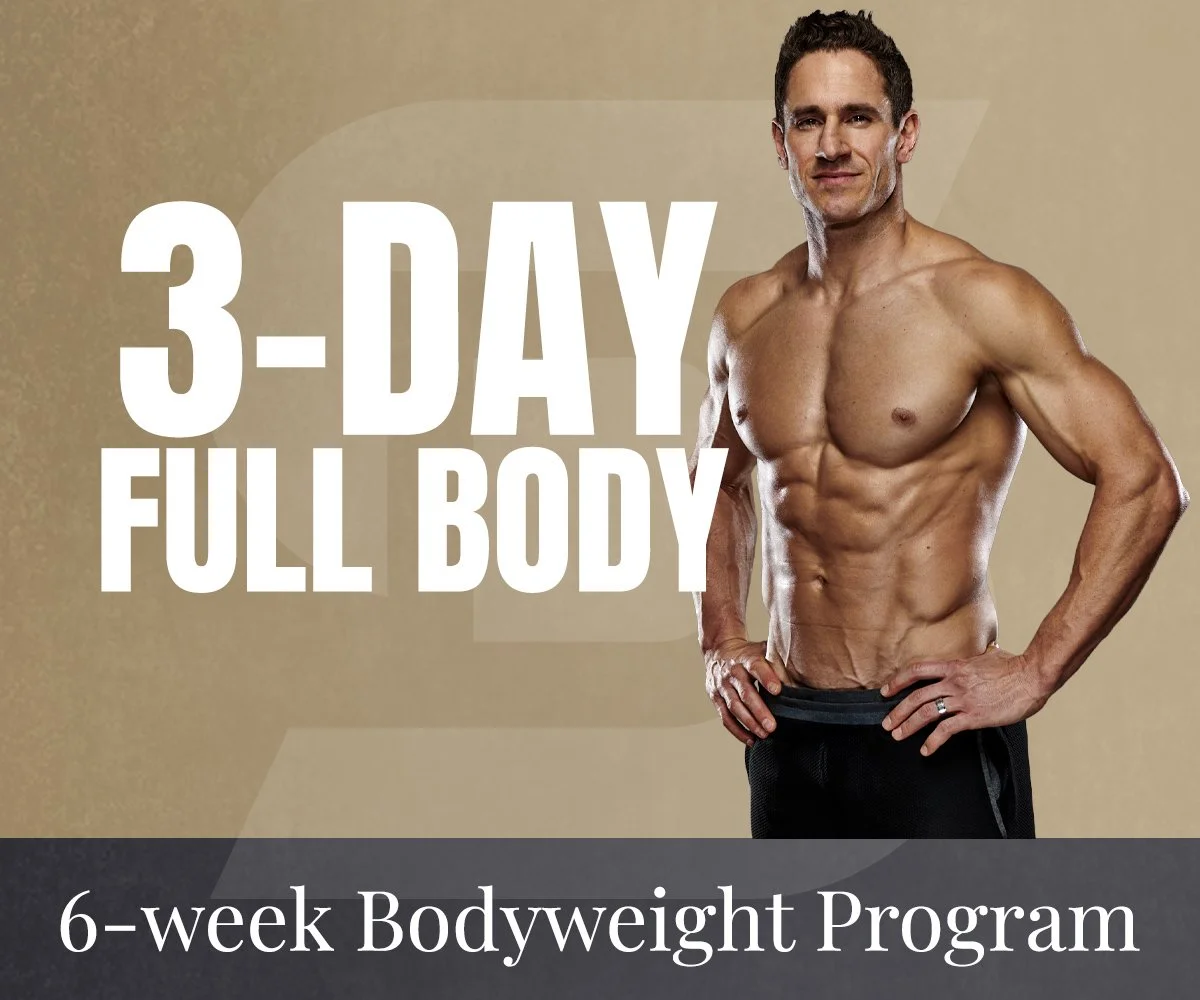 3-DAY FULL BODY, BODYWEIGHT