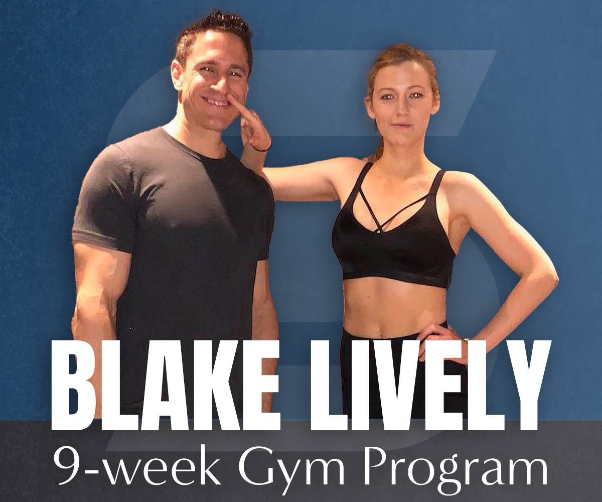 BLAKE LIVELY, GYM