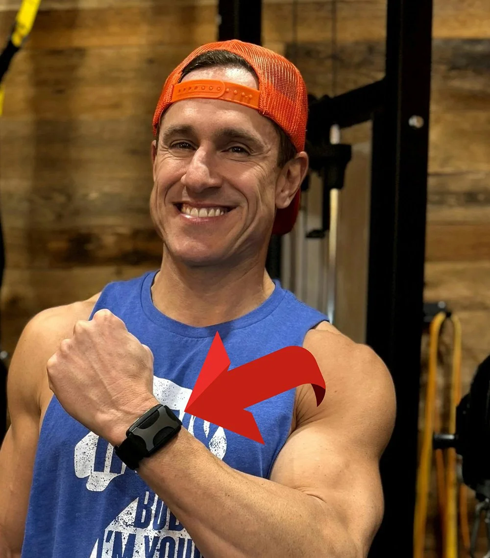 Don Saladino standing wearing his Apollo.