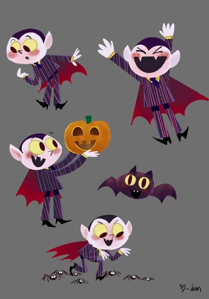 Lil' Vampire - Character Design