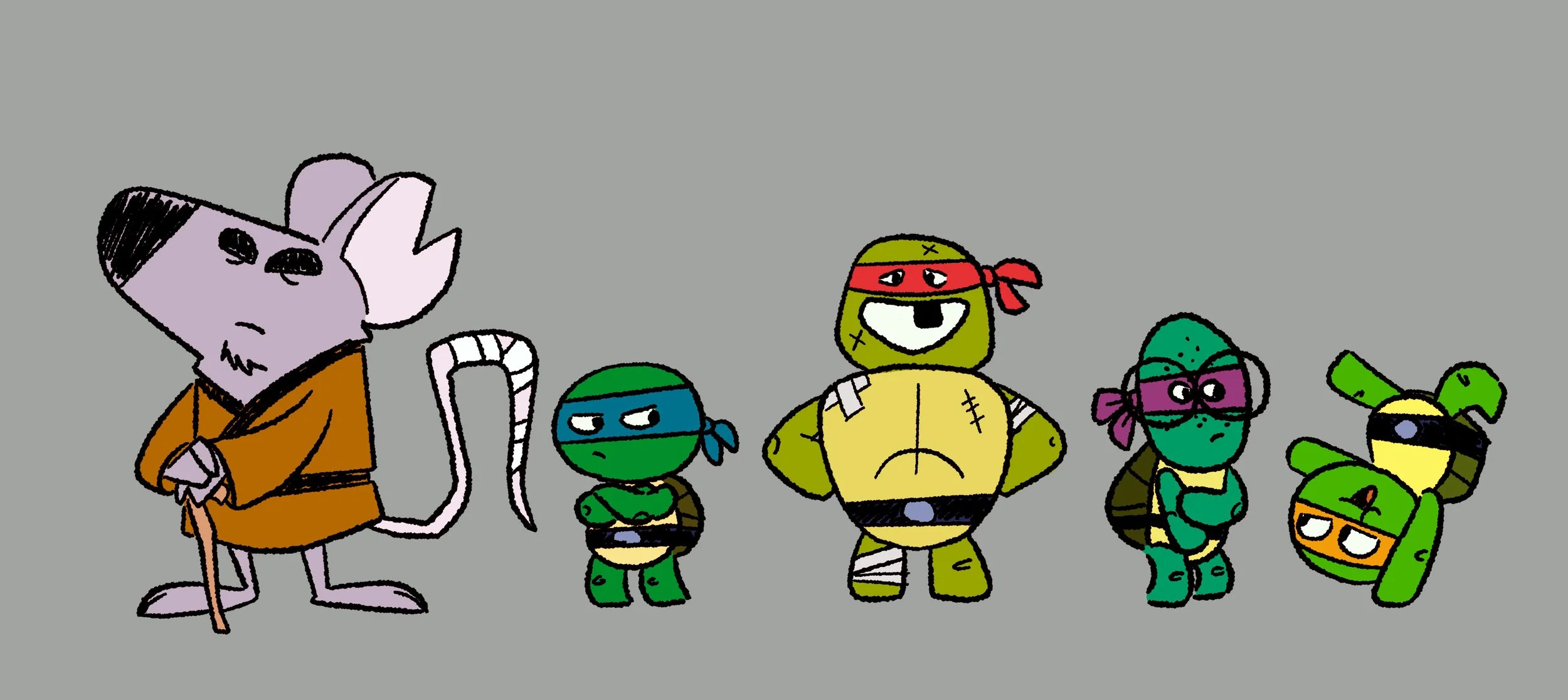Pre-School Mutant Ninja Turtles