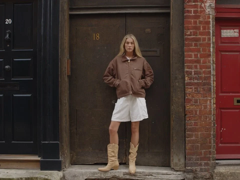 GRACE MURPHY X ELWOOD CLOTHING: PETROL JACKET