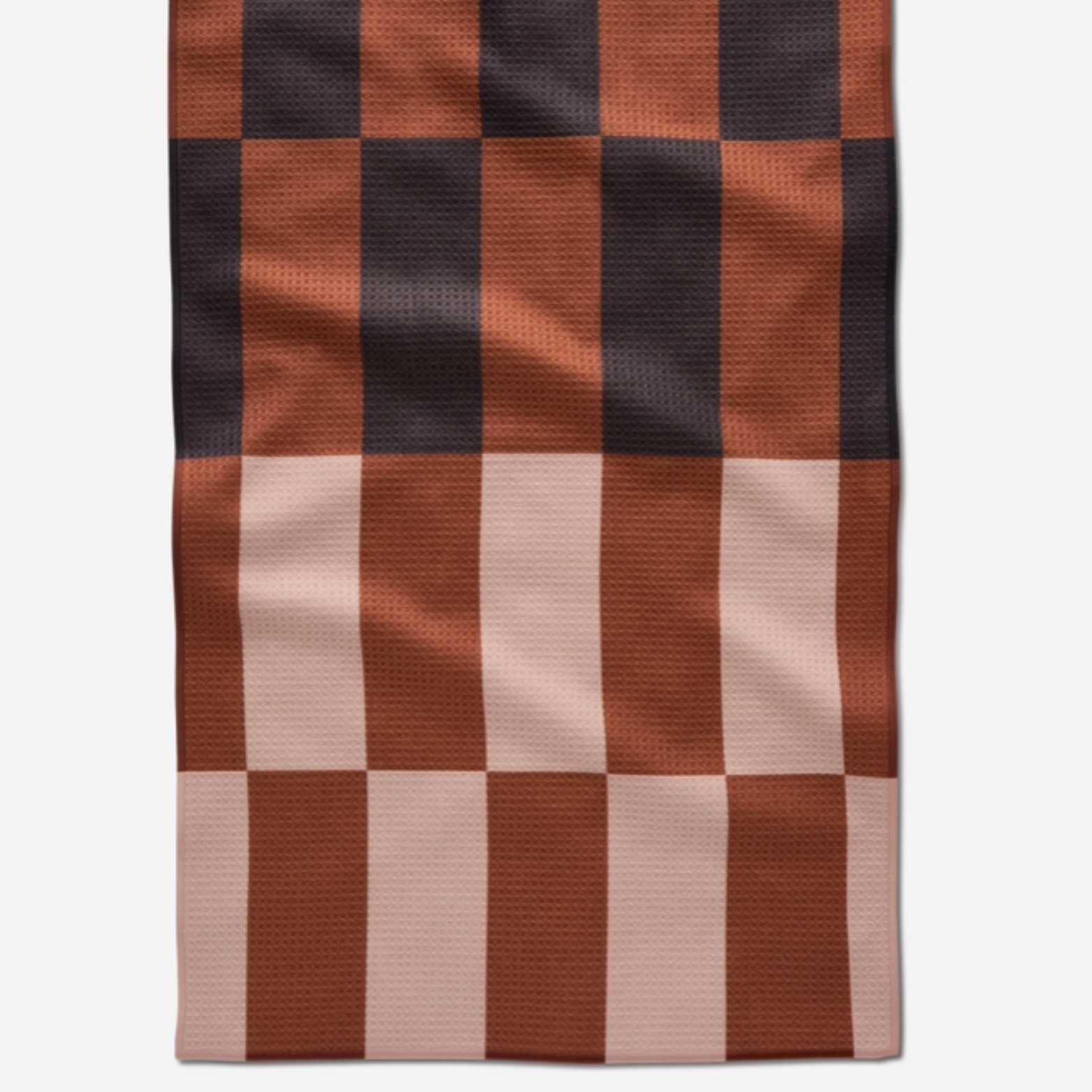 Geometry Cabin Plaid Tea Towel