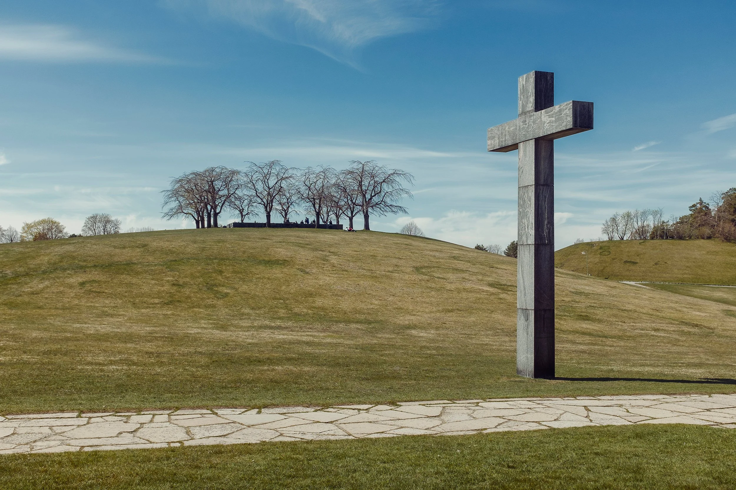 Skogskyrkogården i Stockholm. 