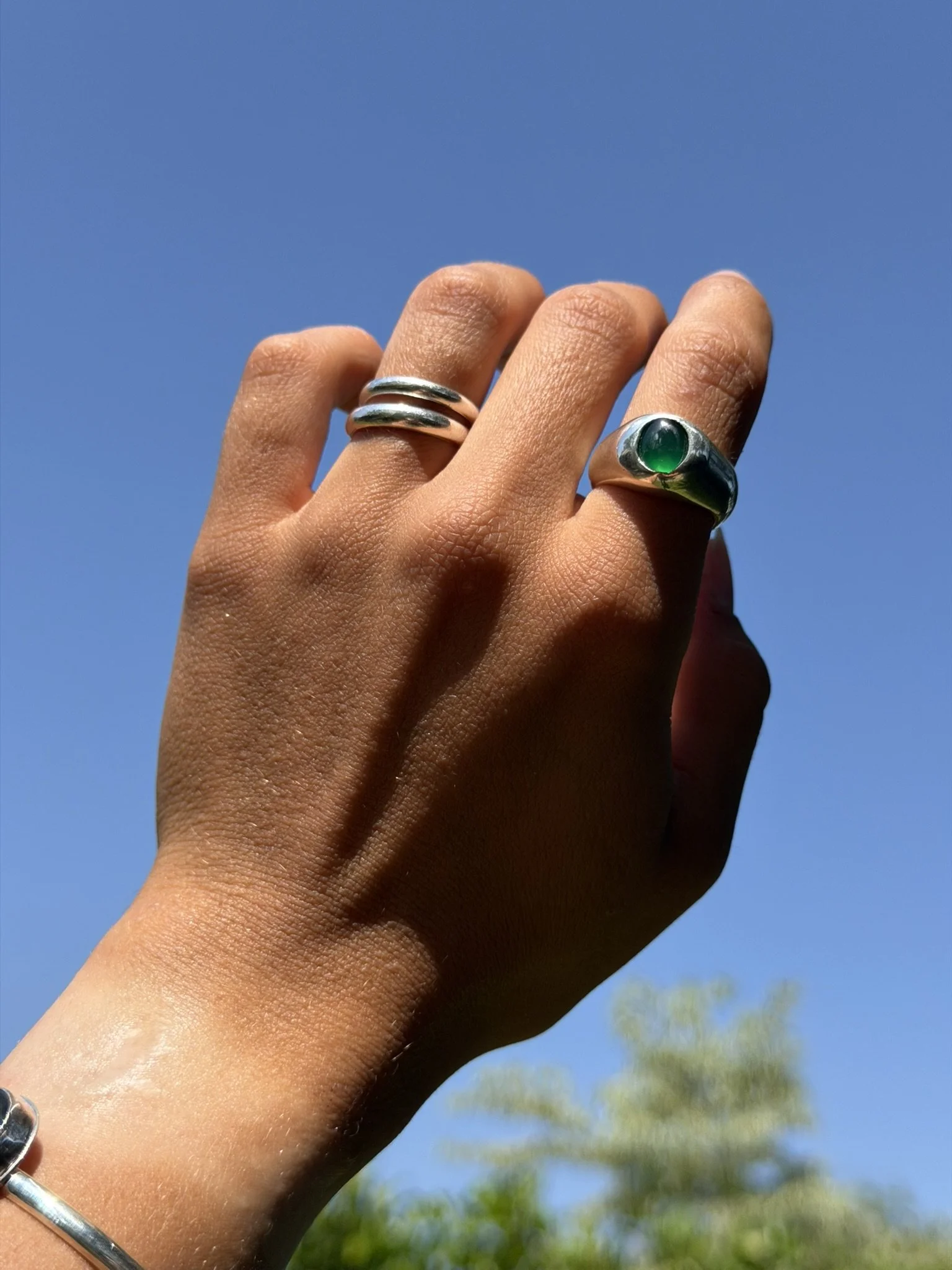 Green Agate Signet