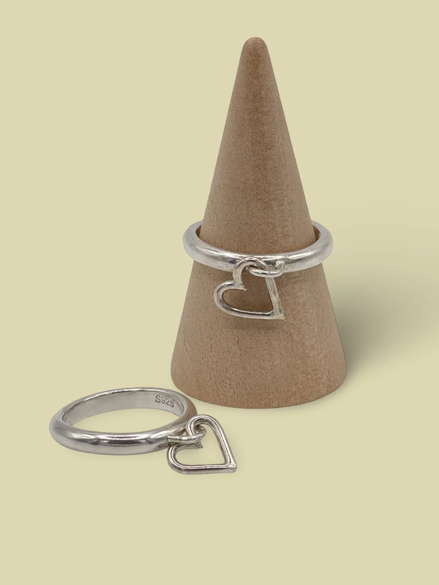 Heart Charm Ring