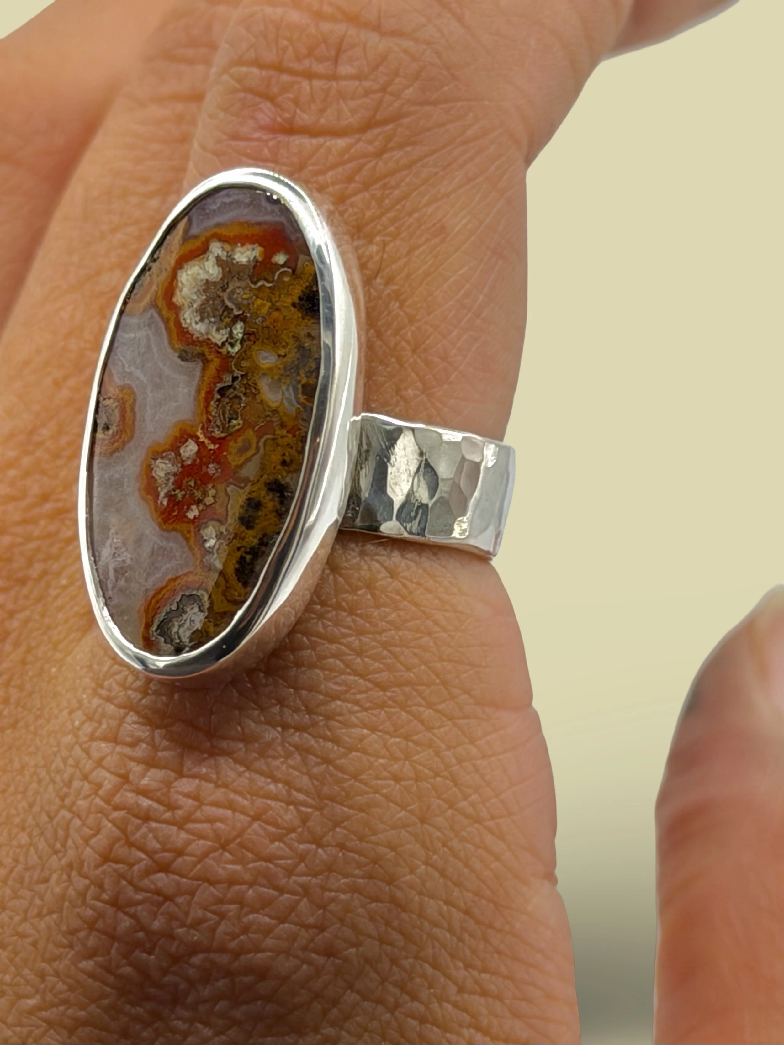 Moroccan Agate Ring