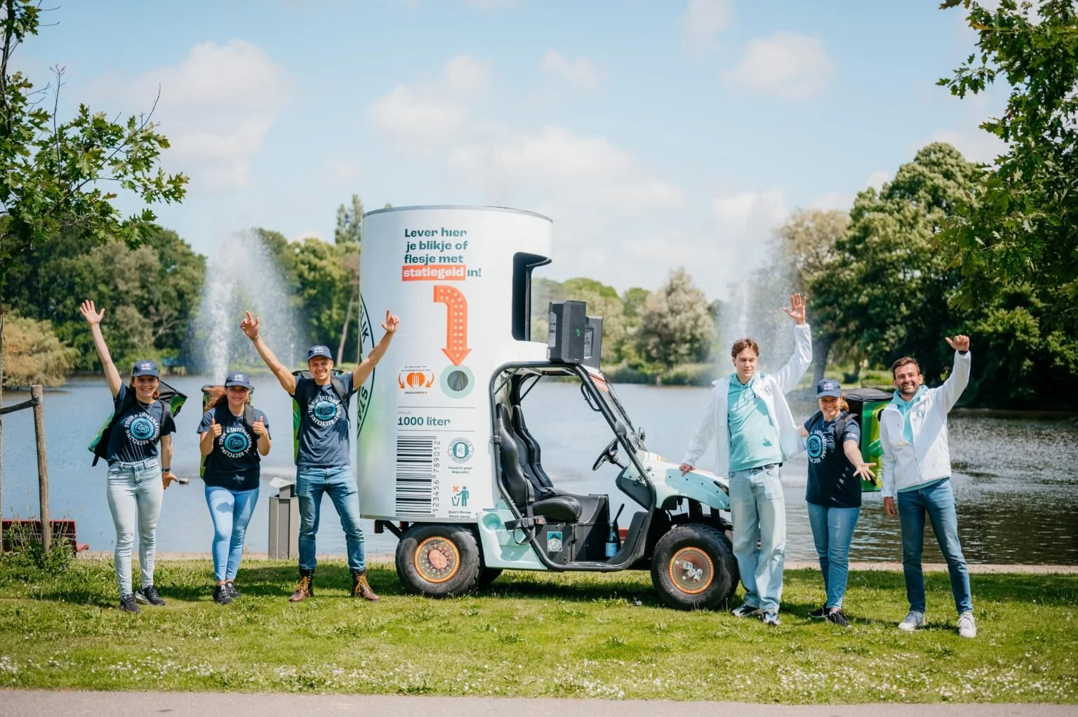 Makkelijk statiegeldflesjes en -blikjes inzamelen op jouw evenement