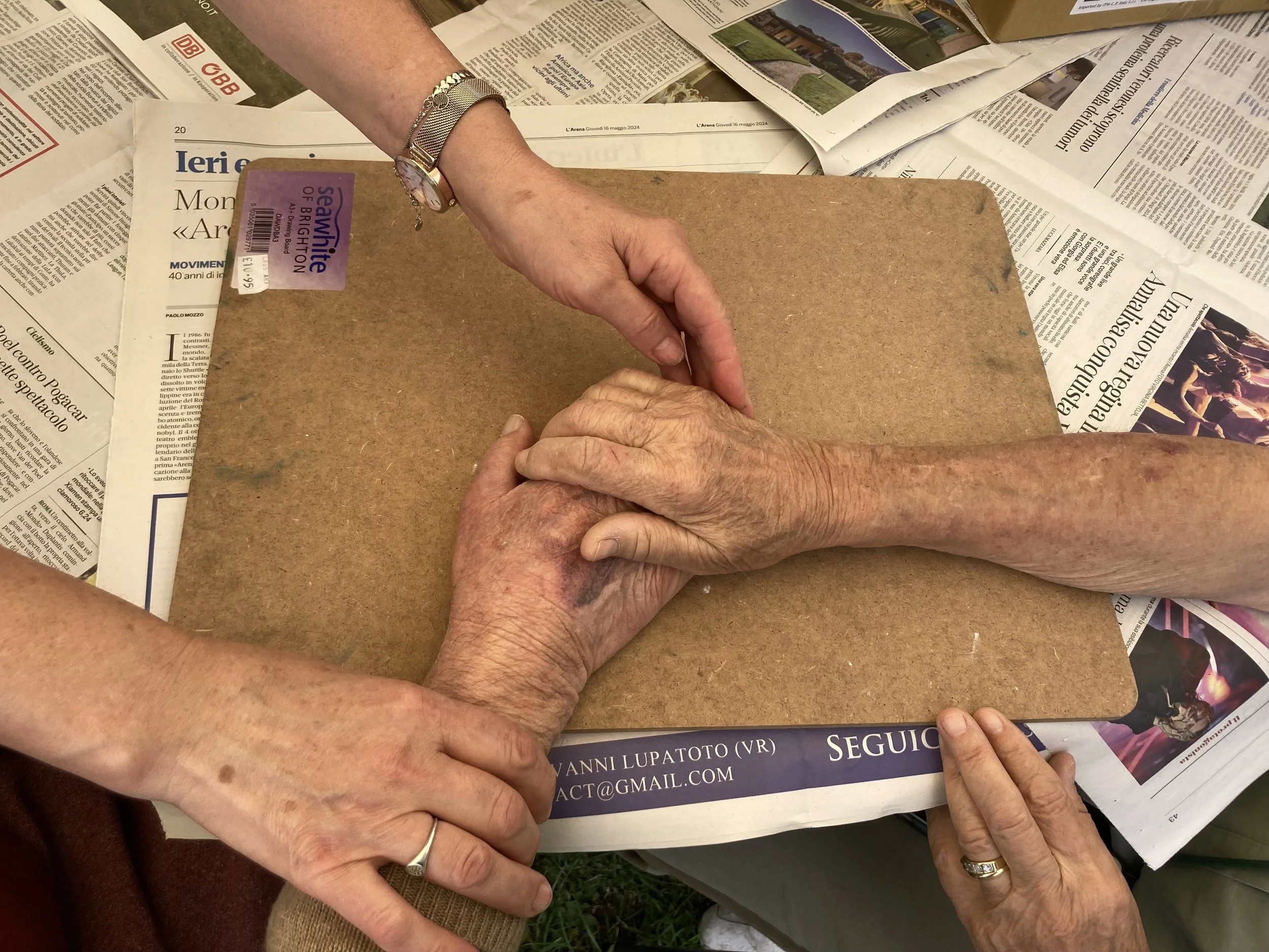 Bronze hand cast, 2024.