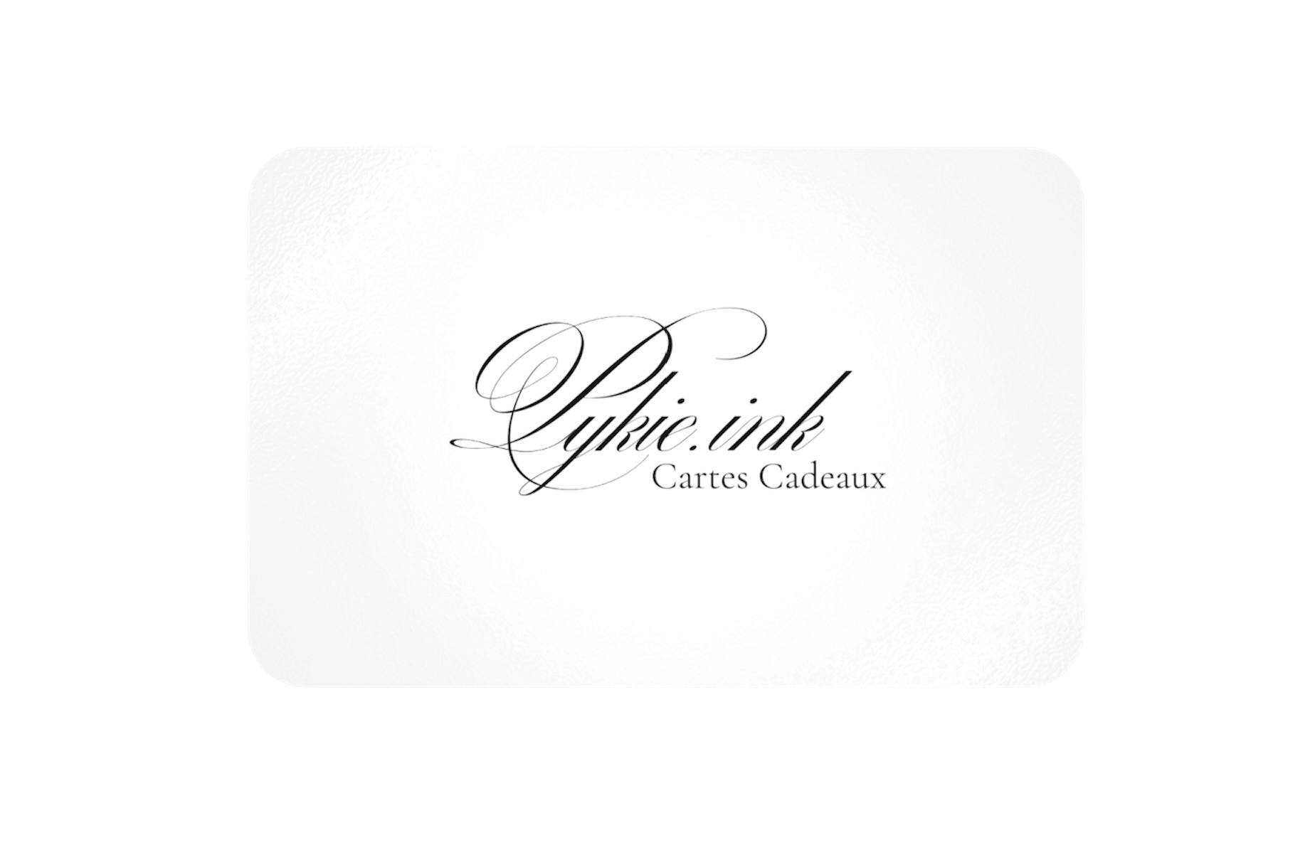 Carte Cadeau