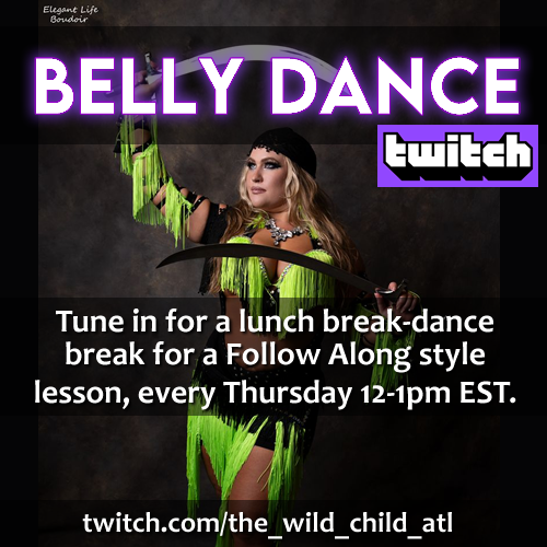 LIVE on Twitch: Belly Dance Follow Along!