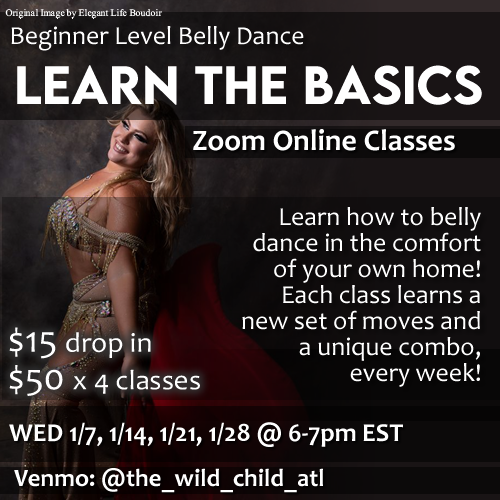 Learn the Basics Beginner Belly Dance Online Class