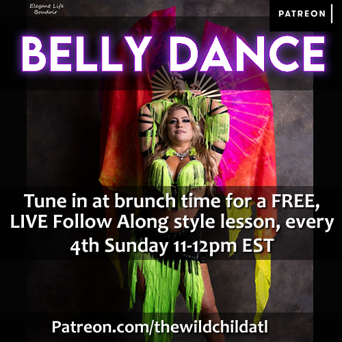 Live on Patreon: Belly dance follow along!