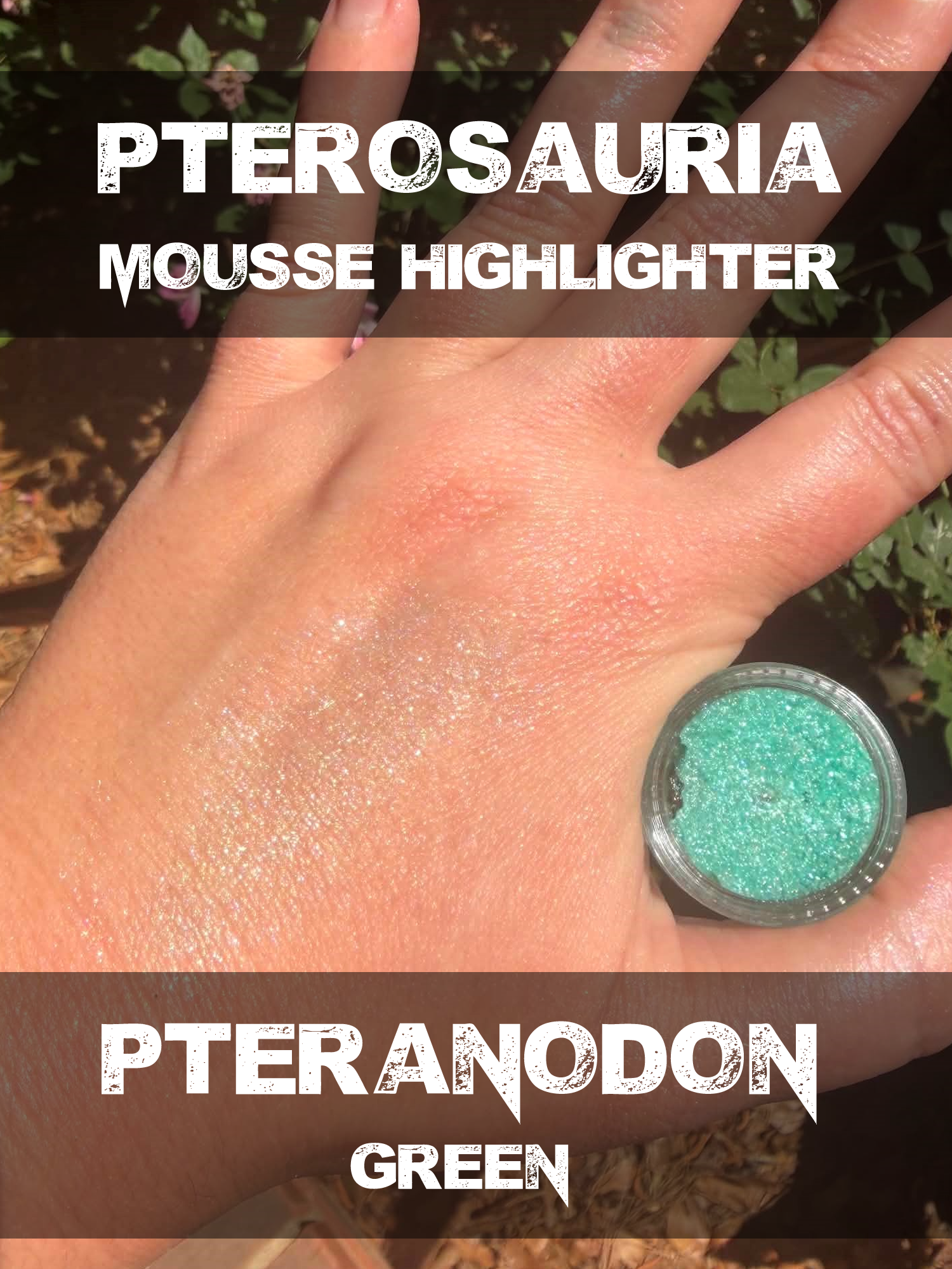 Pterosauria Mousse Highlighter, Full Size 5 ml Jar