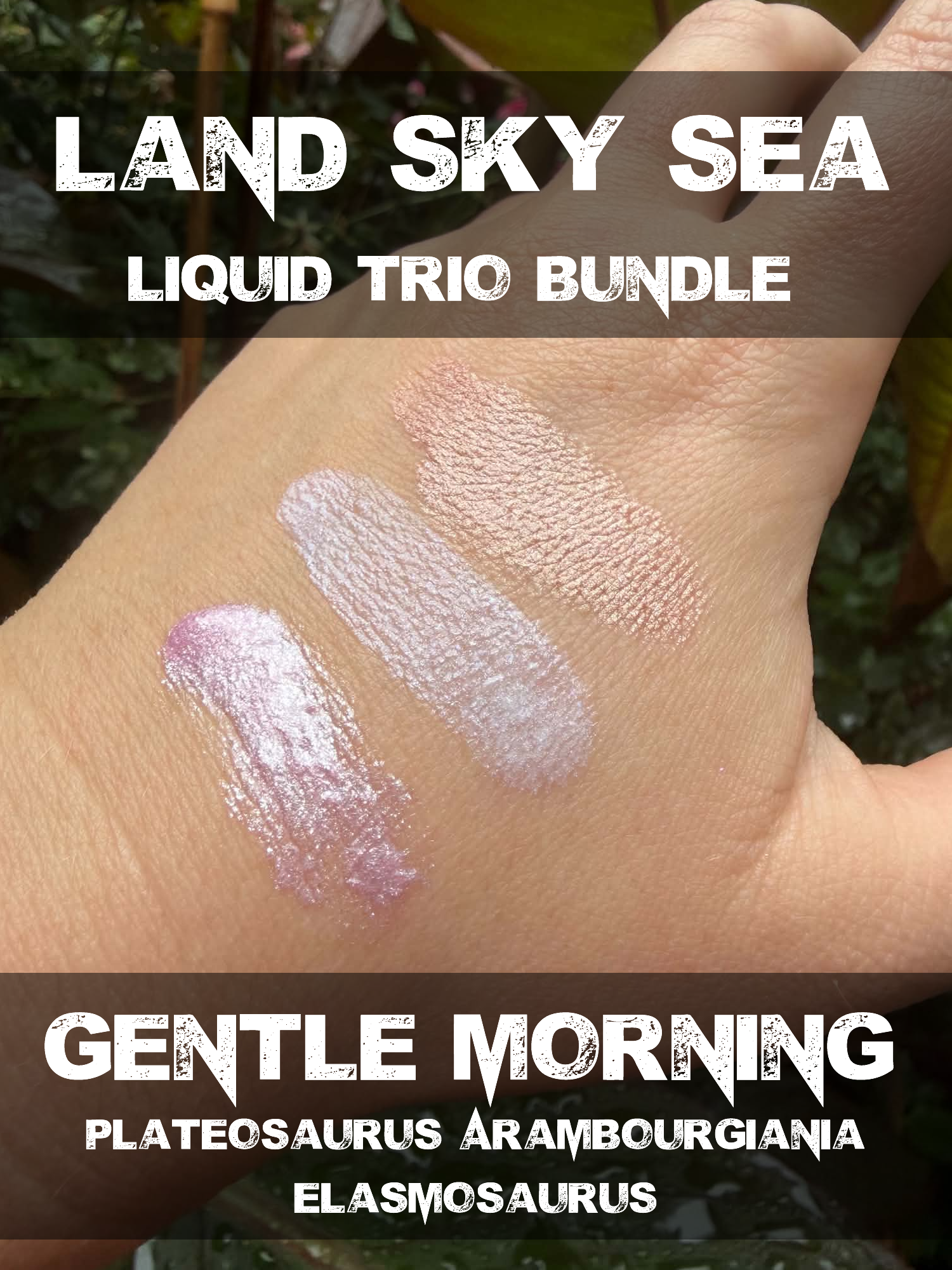 Land - Sky - Sea Liquid Trio, Full Size 5 mL / 5 mL / 15 mL