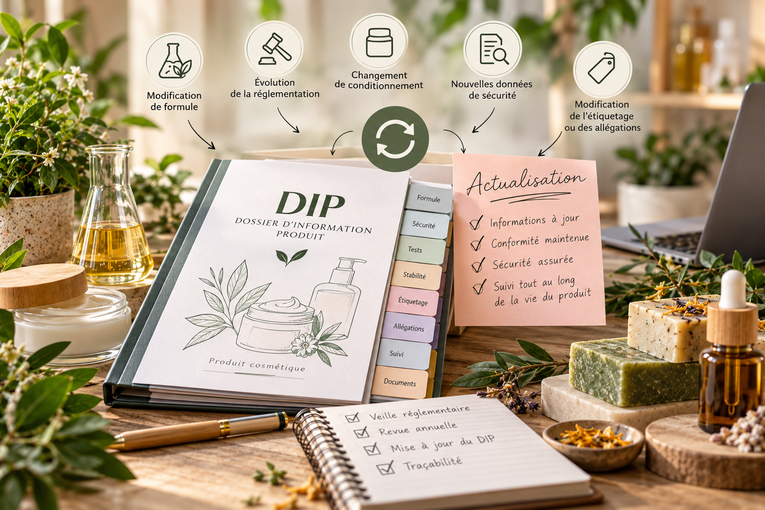 Pensez à actualiser votre DIP