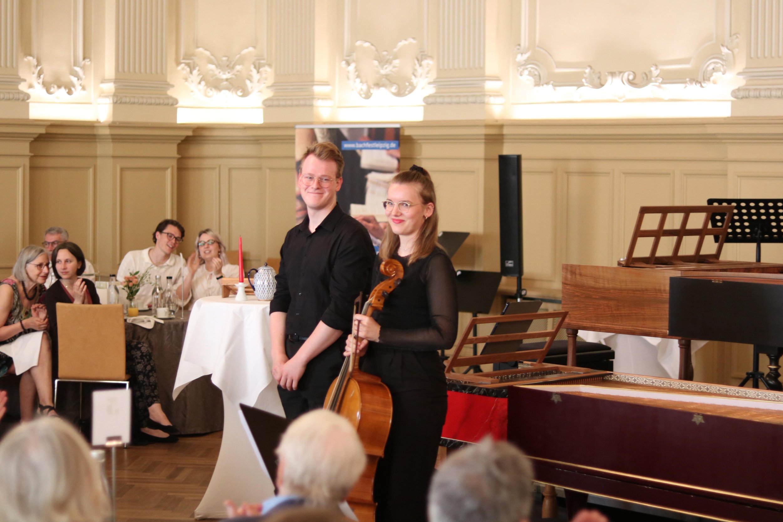 Duo Concert at Bachfest Leipzig 2025, Leopold Brunner_Franziska Schulz