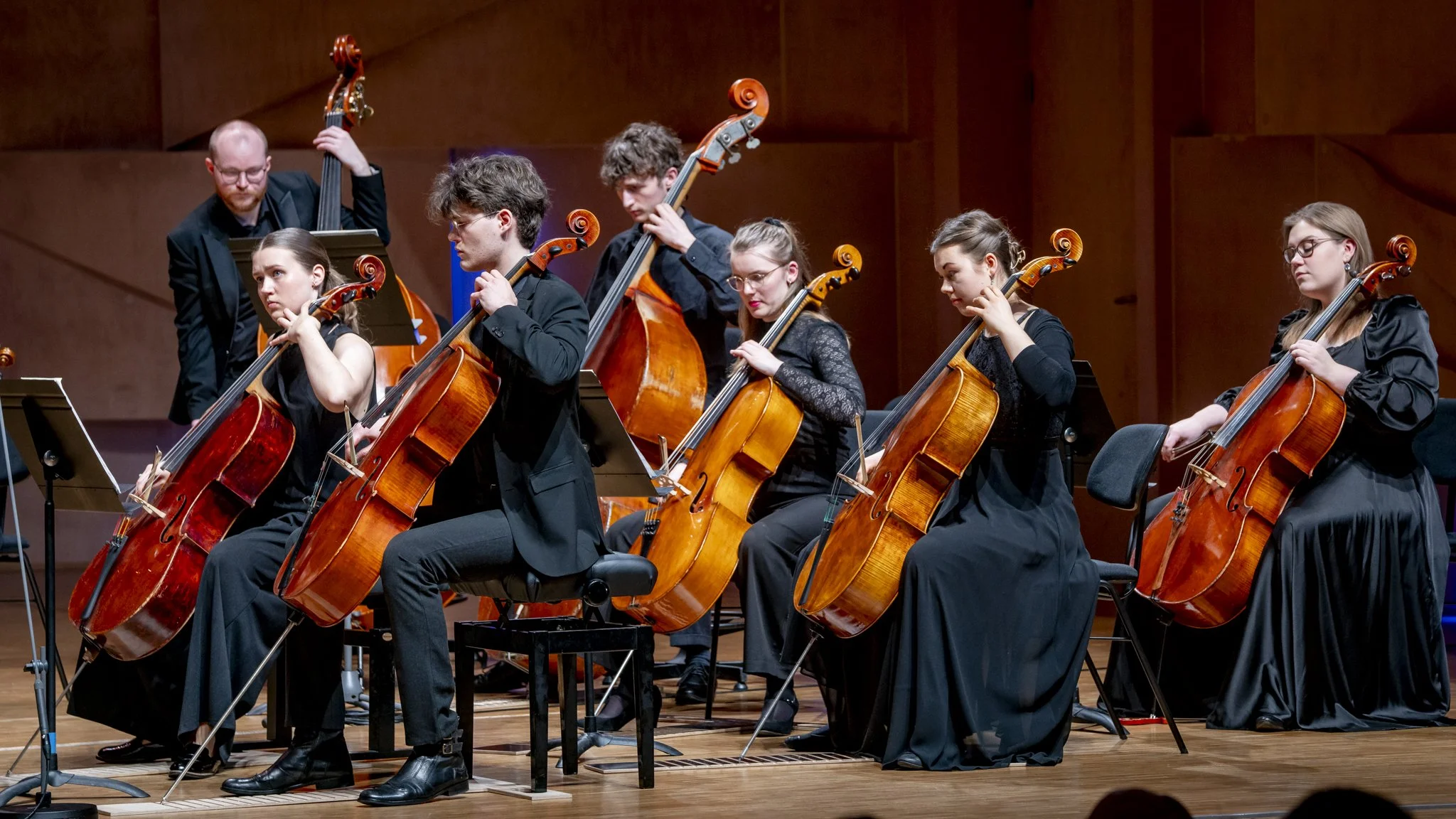 Cellogruppe von Musica Vivere, Konzert, Estonian Academy of Music and Theatre