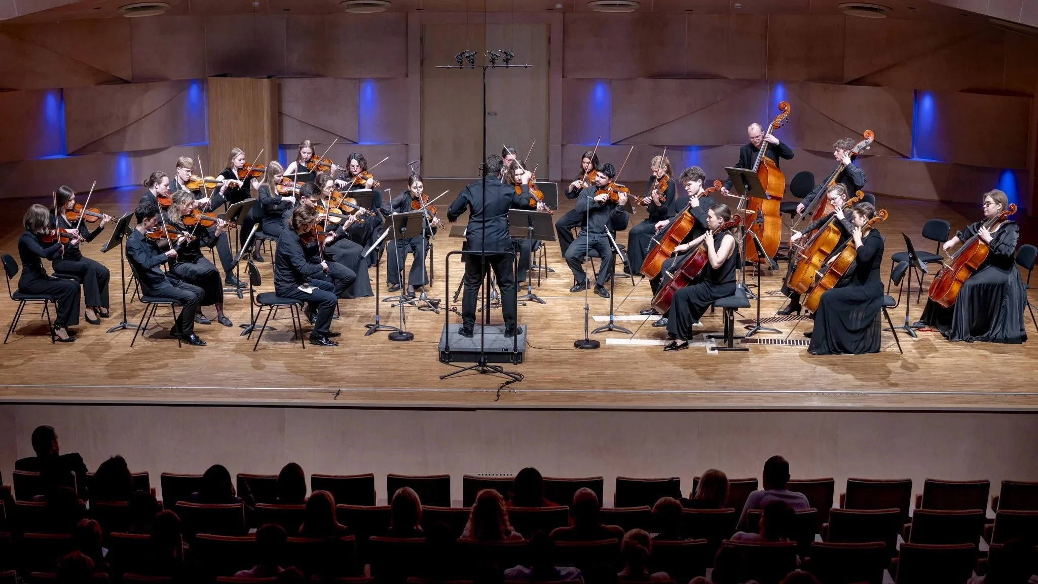 Theodoros Kameris dirigiert das Orchester Musical Vivere