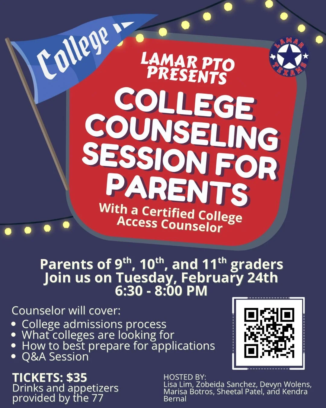 Parent Social- College Counseling Session