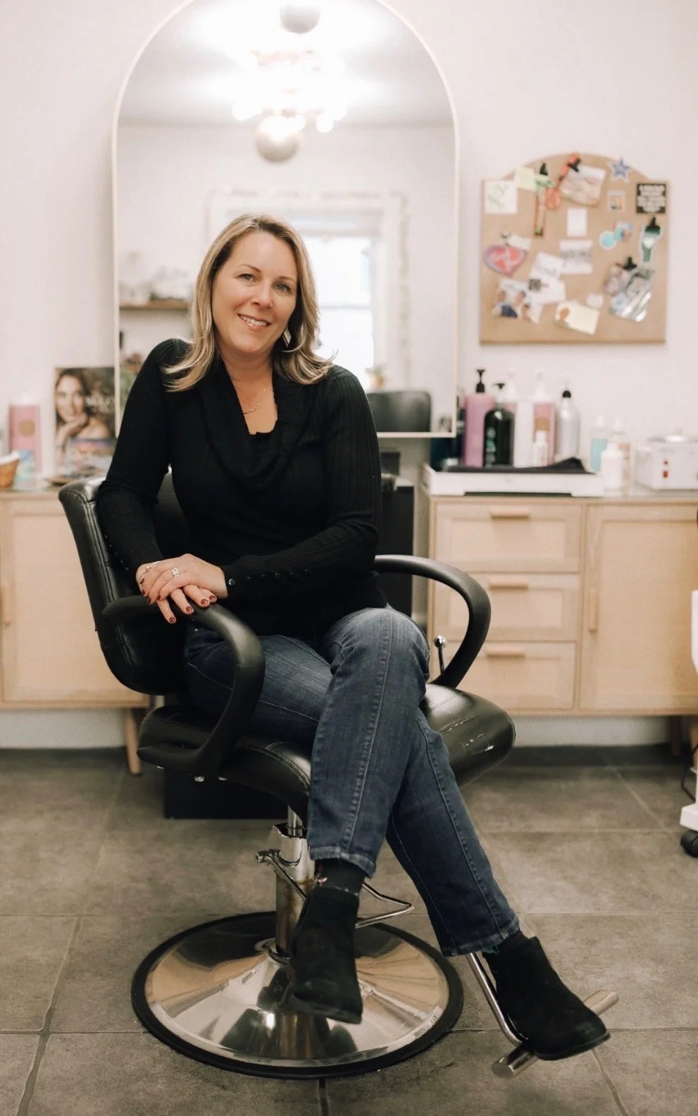 Erika EM Lamberton, Cosmetologist