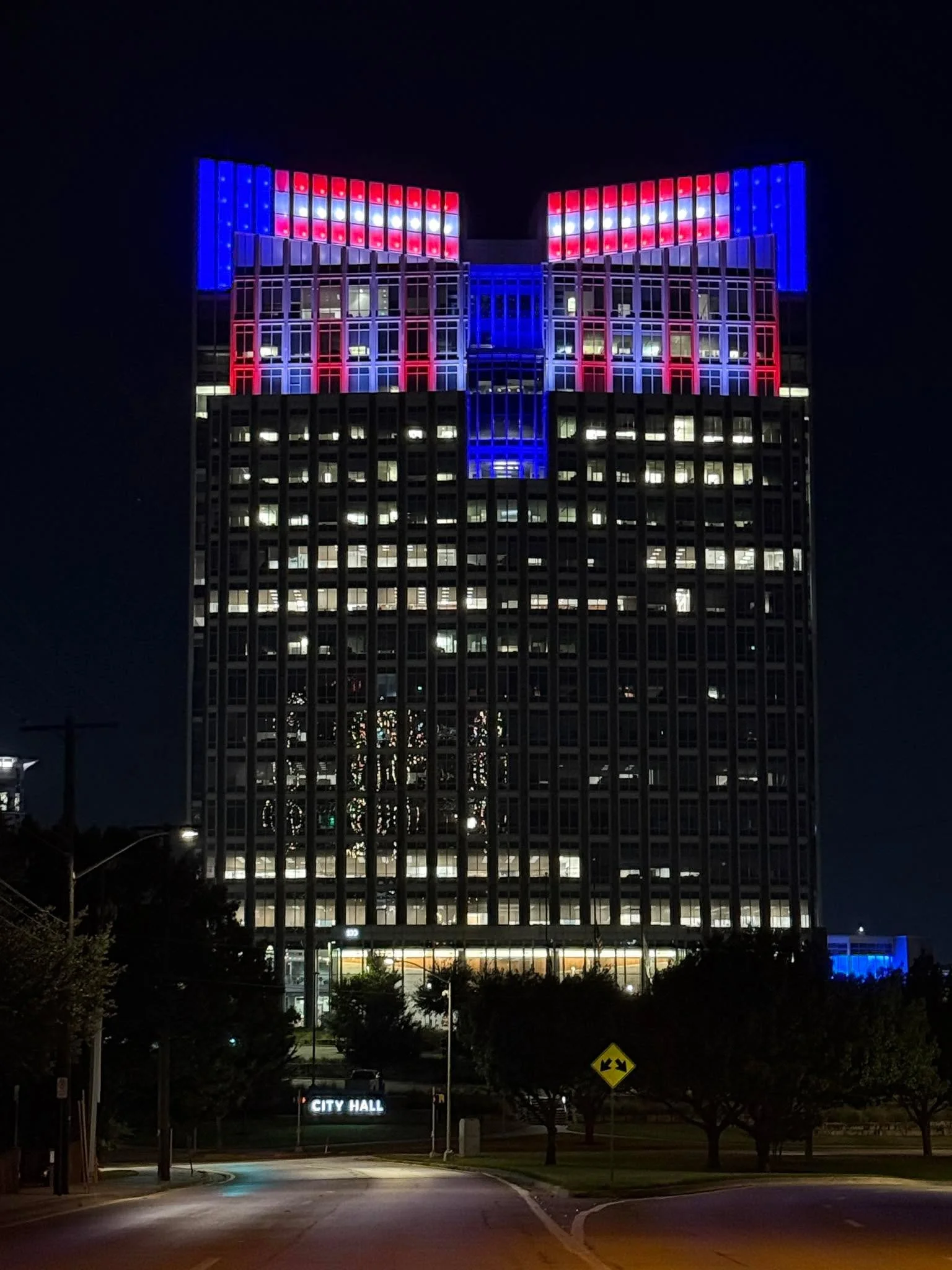 Fort Worth City Hall on 9/11/2025. Beautiful!