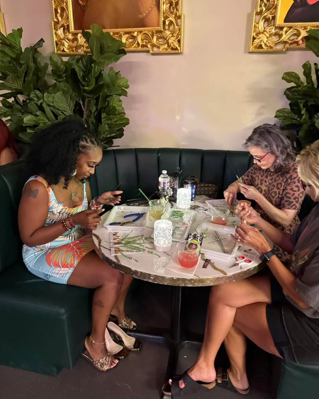 Check out the creativity of these ladies at emeraldcitylounge.