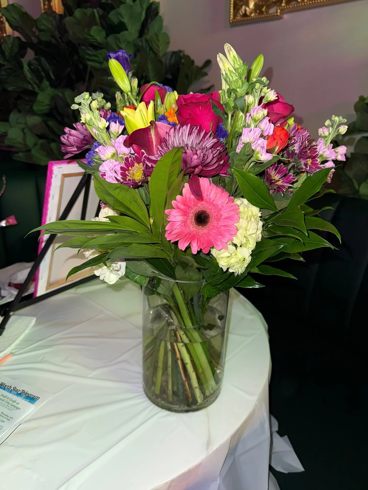 Thank you to Candice Stinnett and Emerald City Cannabis Lounge for giving me these beautiful flowers for my birthday!
