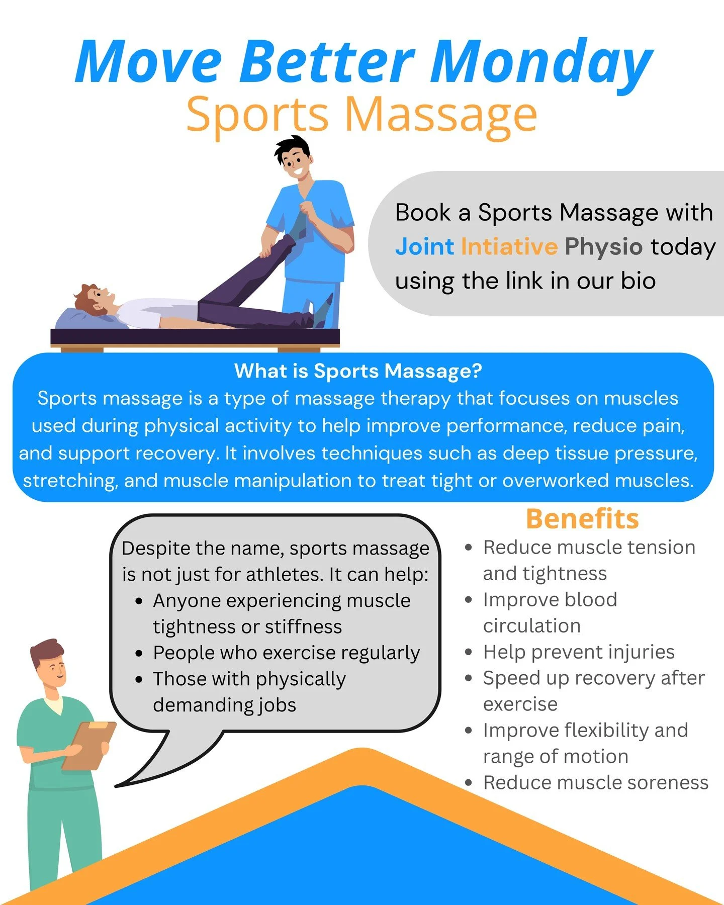 Whether you're an athlete, gym-goer, or simply dealing with tight muscles, deep tissue and sports massage can play a key role in keeping your body moving well.

Sports massage isn&rsquo;t just for elite athletes, it&rsquo;s for anyone who wants to mo