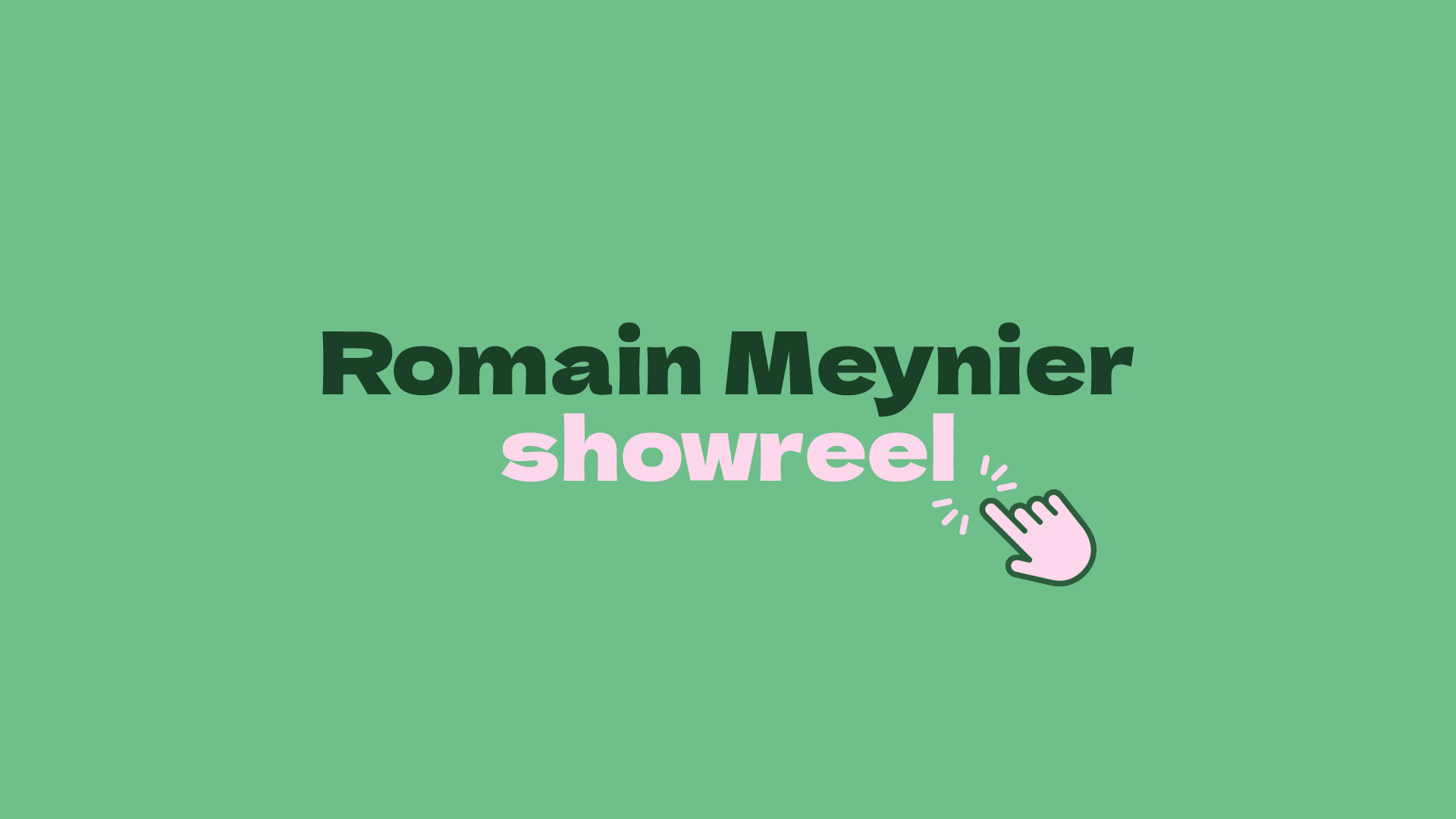 Showreel 2025