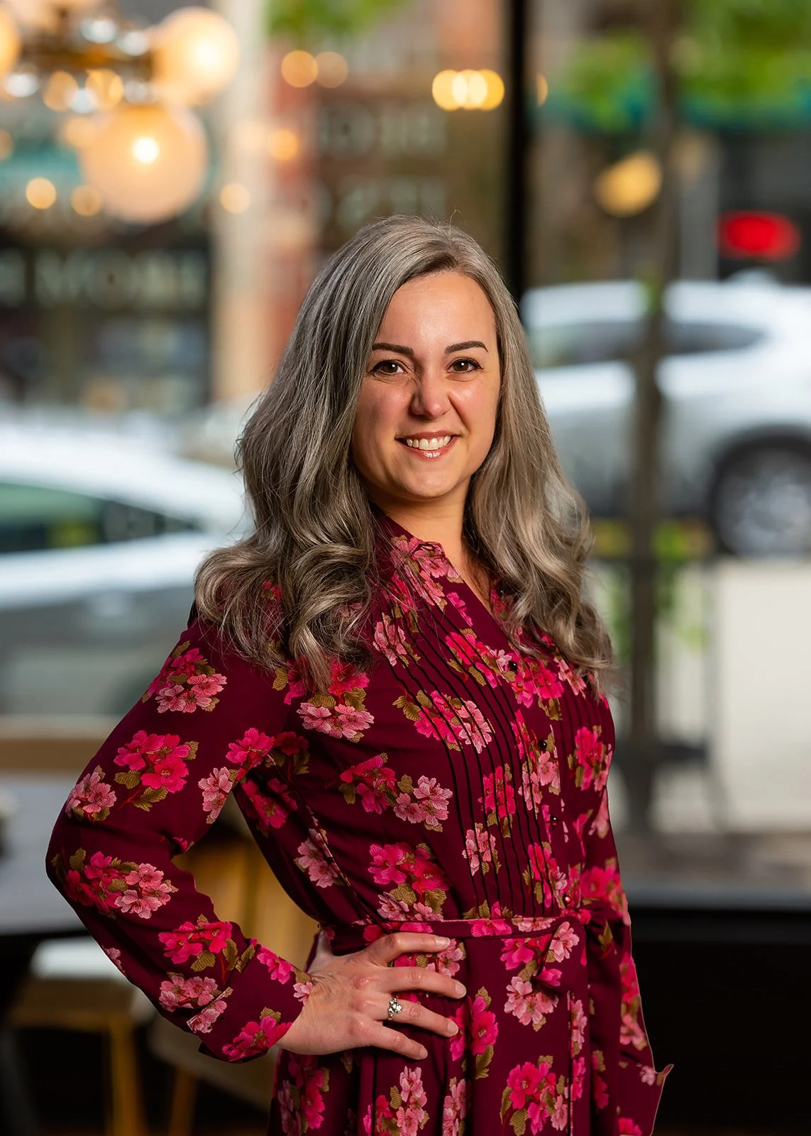 portrait of a smiling business woman
