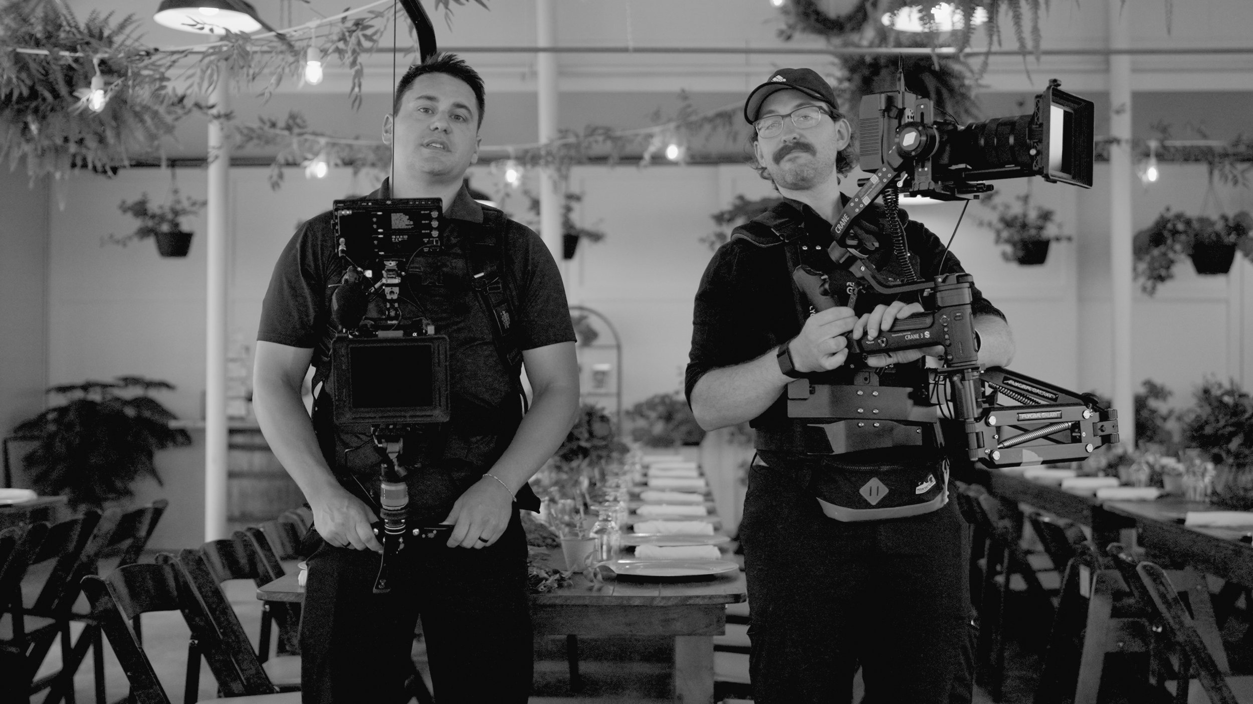 Morrison Media, LLC and Blue Tie Productions working together at the Coulee Region Business Center in La Crosse, Wisconsin