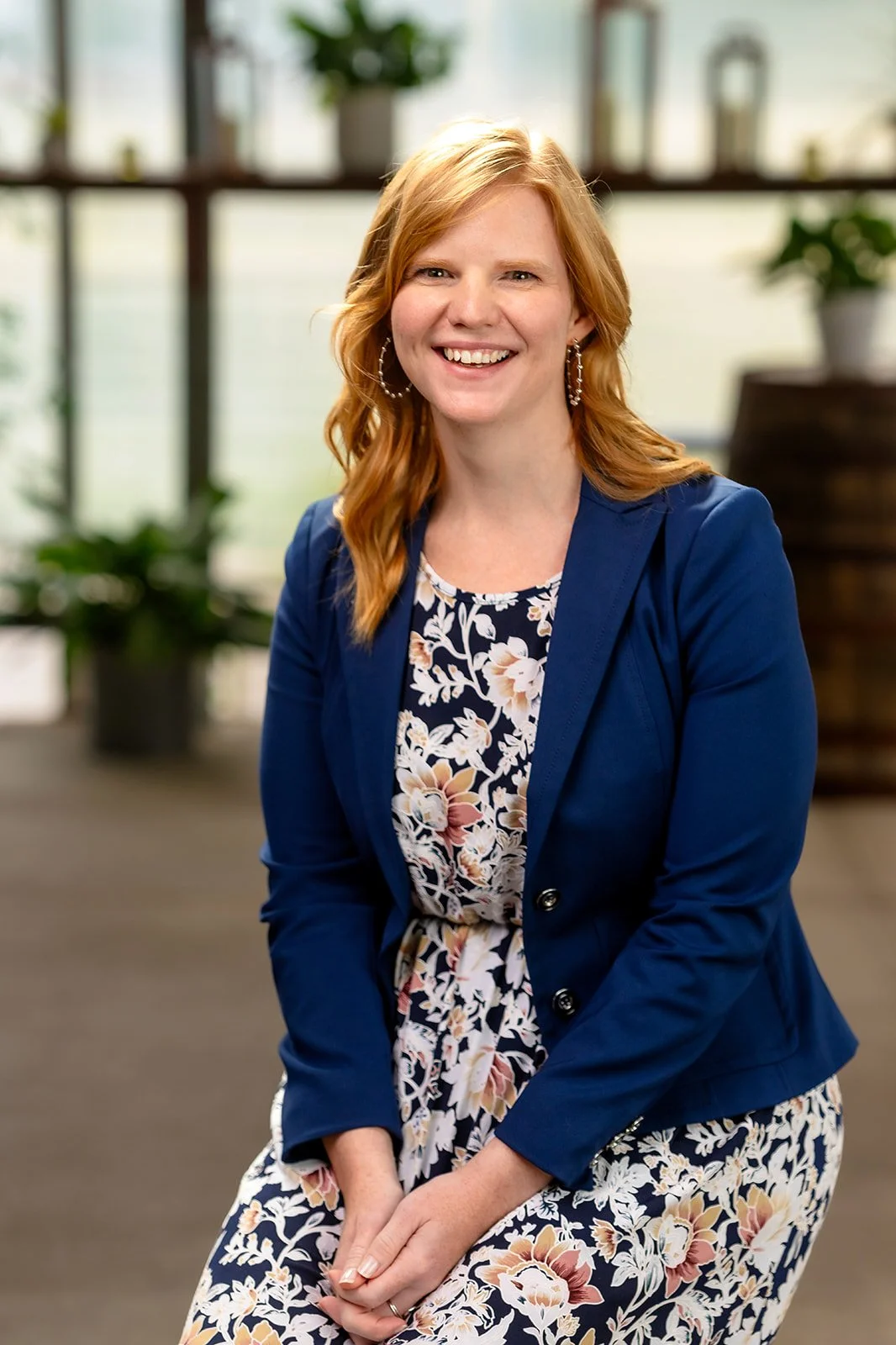 photo of a smiling businesswoman