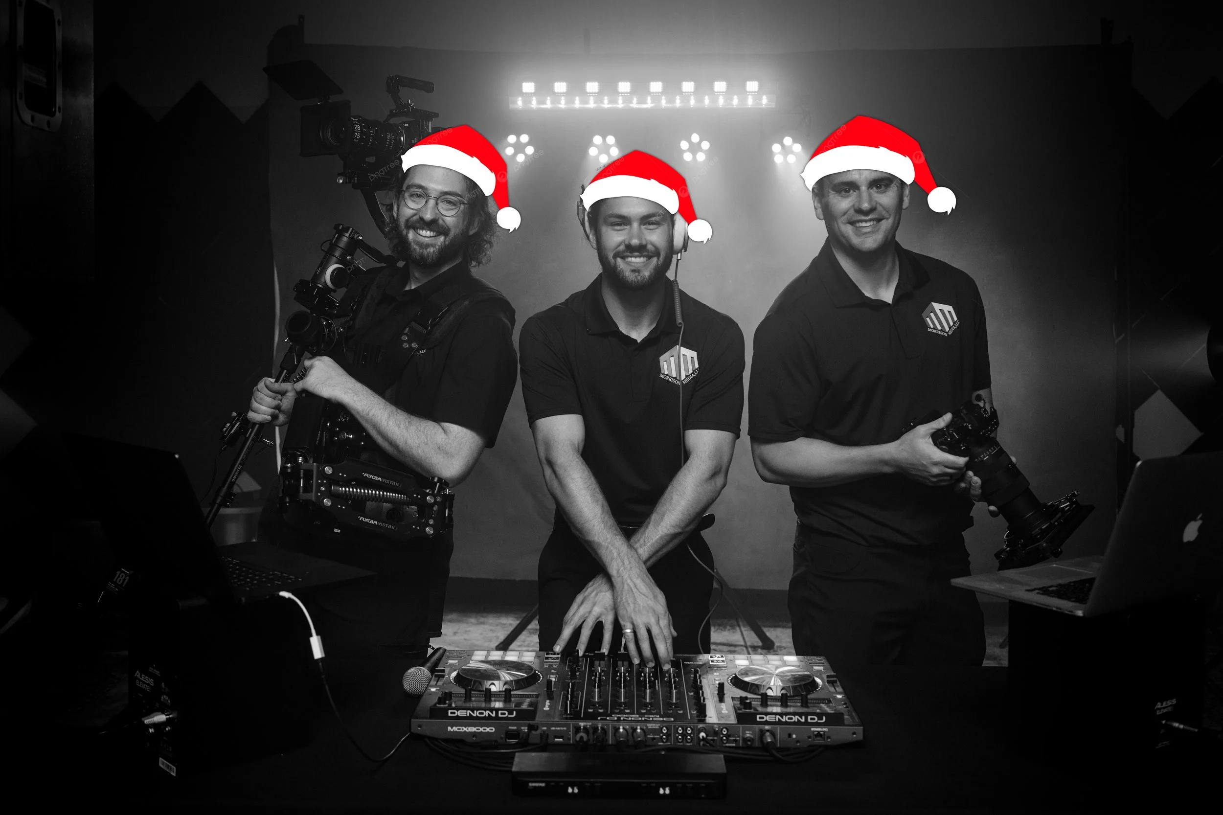 Ben Tierney-Morrison of Morrison Media, LLC | Alec Nissen of Exceeding Sounds | Jacob Zabinski of Blue Tie Productions | Wedding DJ, Photographer and Videographer