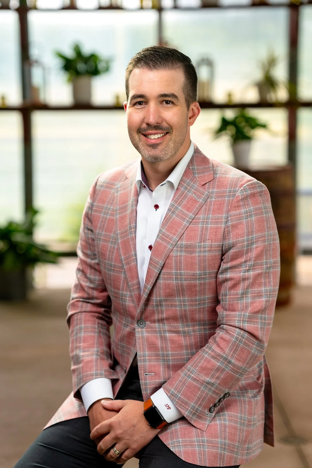 photo of a smiling business man