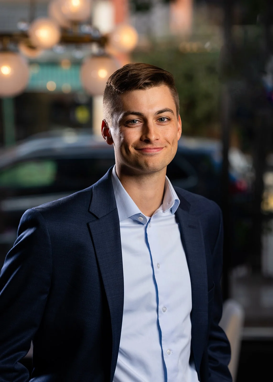 photo of a smiling young man