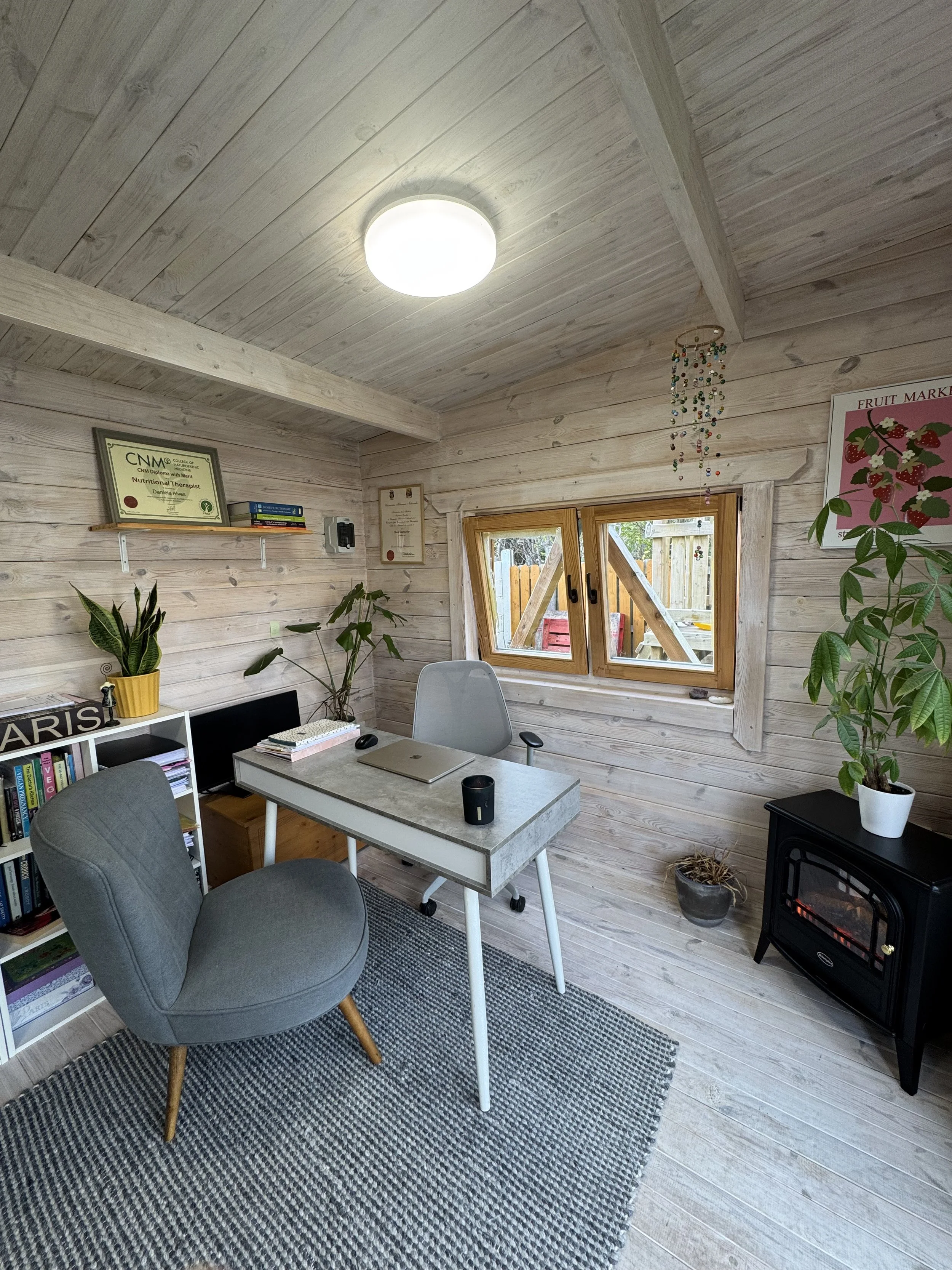 Nutrifika consultation space in Cork for naturopathic nutrition consultations, available in person and online