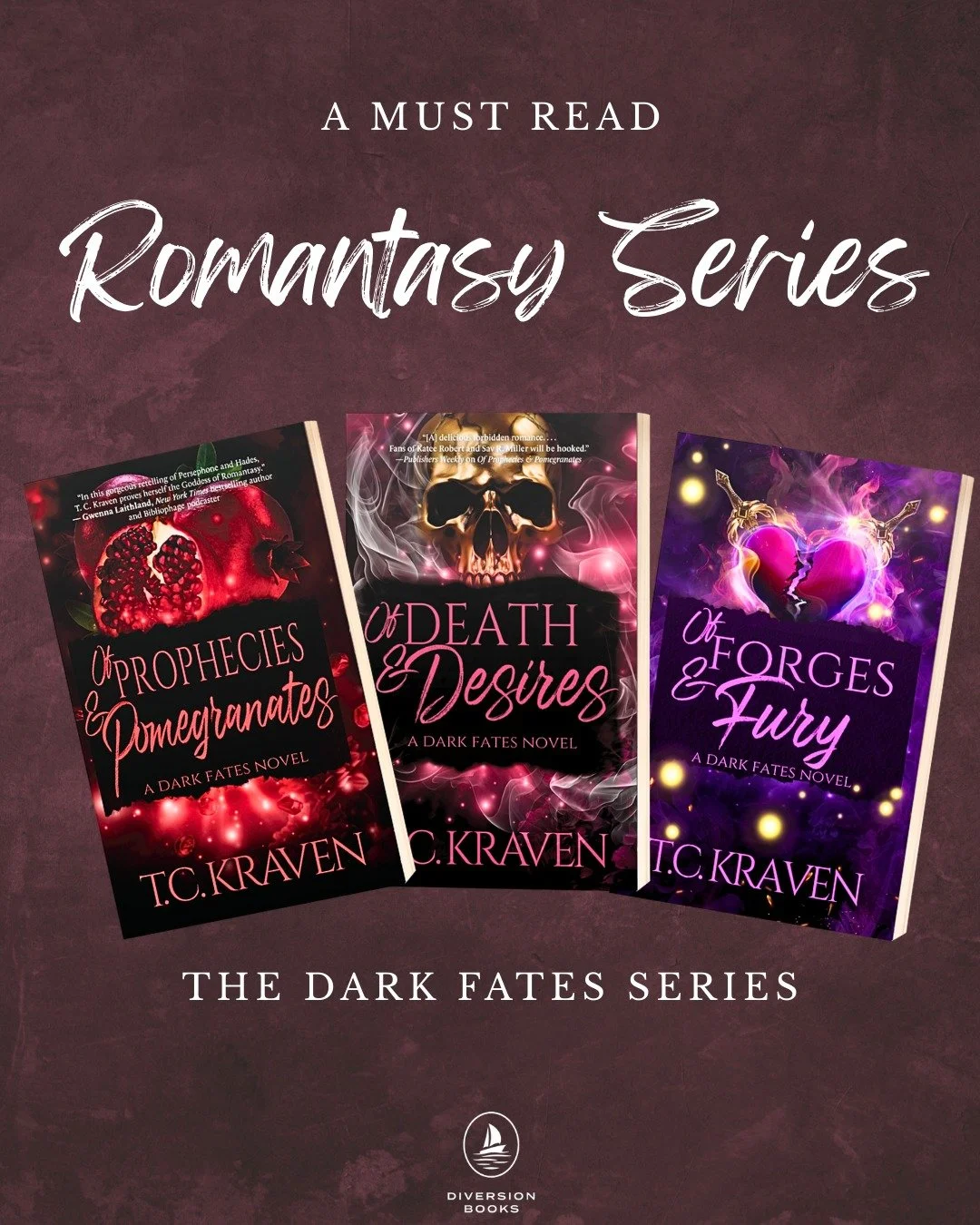 Looking to disappear into a world of romance and fantasy? 🖤🌹

Check out this must-read spicy retelling of Persephone and Hades from author @t.c.kravenauthor !

Persephone, Goddess of Spring, struggles to meet the impossible demands of her overbeari