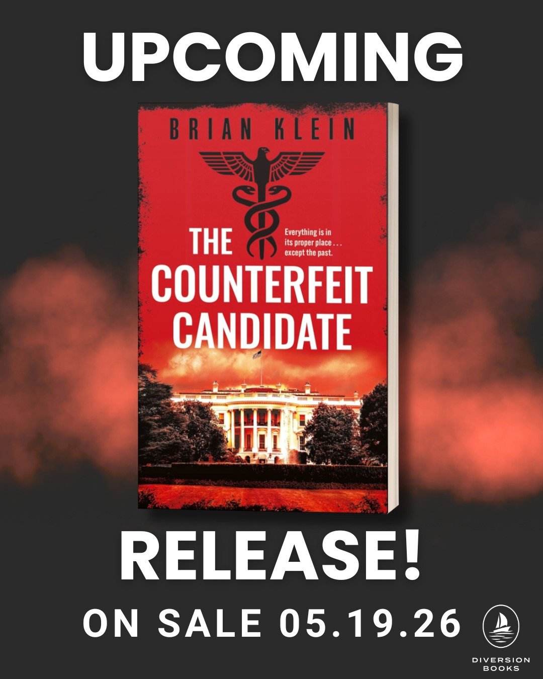 Release day is just around the corner! THE COUNTERFEIT CANDIDATE by @klein443 is releasing May 19, 2026.

In this pulse-pounding opening to Brian Klein's Last Reich Trilogy, two detectives uncover a conspiracy stretching from Nazi bunkers to Buenos A