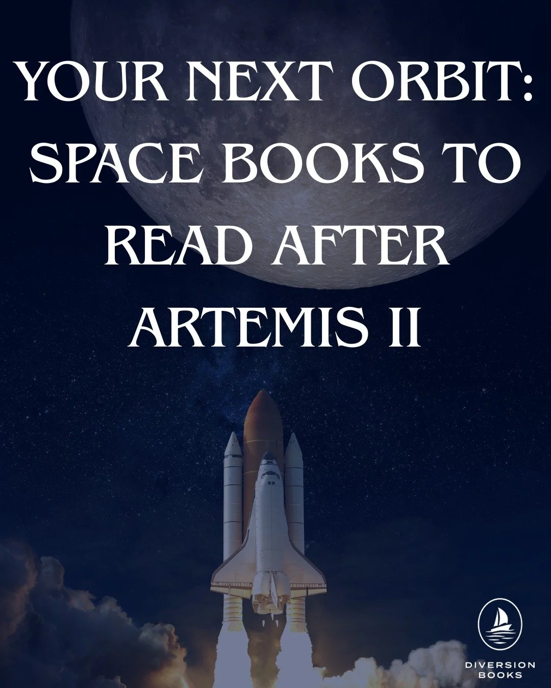 If the return of Artemis II has left you inspired and missing space, it&rsquo;s time to bring that cosmic curiosity down to your bookshelf. 🌑

Discover Diversion titles that capture the thrill of space exploration! 💫

Which of these would you launc