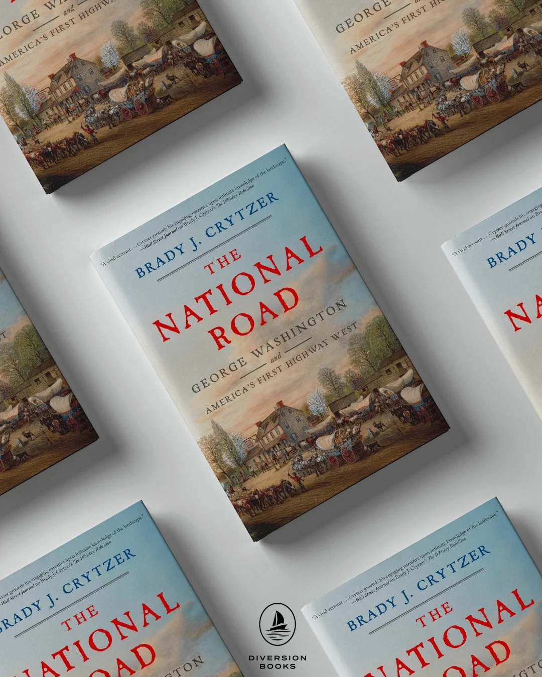 Discover a title that reveals the triumphs and tragedies of an infrastructure saga that helped define the United States.

THE NATIONAL ROAD by @historianbradycrytzer is available now at any retailer near you!

Starting with a young Washington&rsquo;s