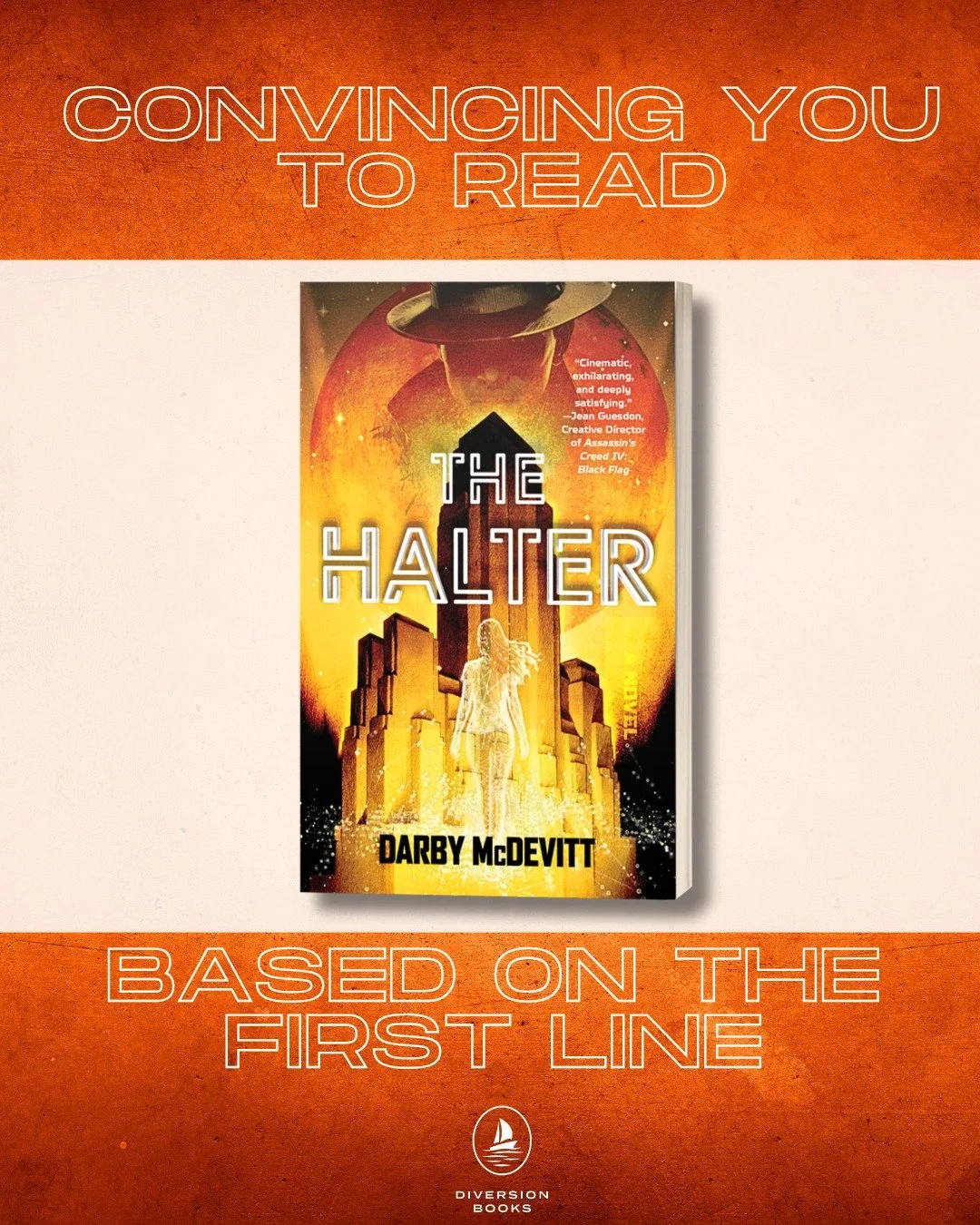 &ldquo;I was standing outside room 601, waiting for another gunshot.&rdquo;

To find out what happens next, grab your copy of THE HALTER by Darby McDevitt and explore the world&rsquo;s darkest surrogate-reality feeds in search of the lost. 🔍

What t
