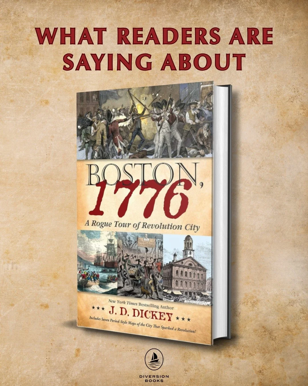Experience the story through the eyes of our readers and find out what they are saying about BOSTON, 1776 by @jdd.history 

Relive the chaos, courage, and color of the American Revolution&rsquo;s capital city while meeting those who led the fight in 