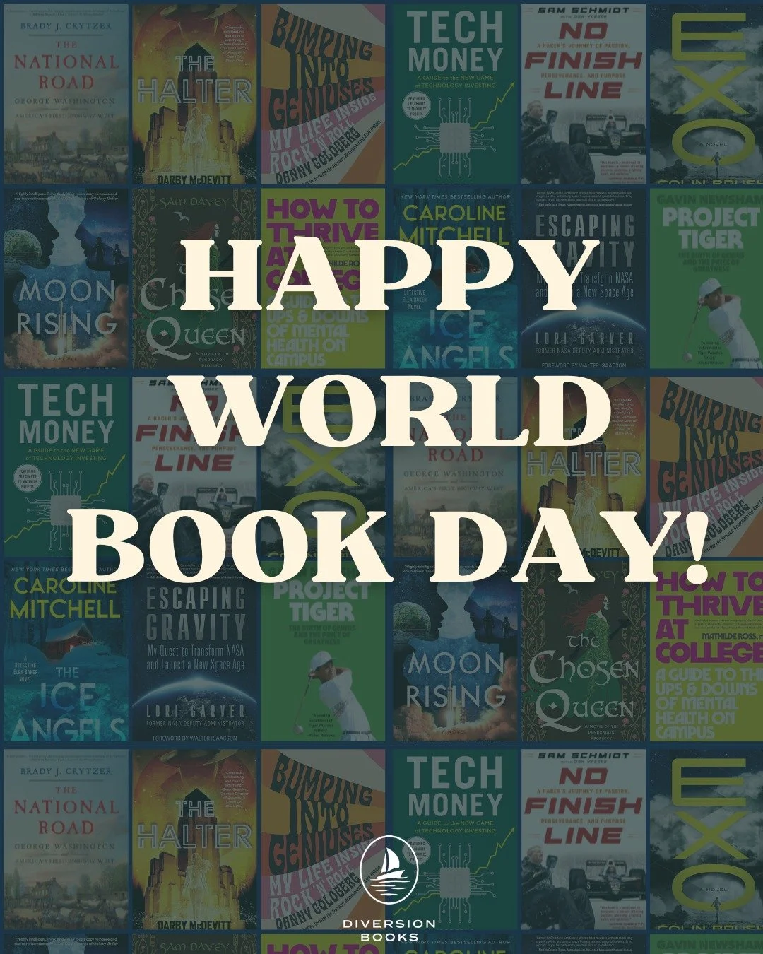 Celebrate World Book Day with us! 🌍📖

Whether you love romantasy, science fiction, or thrilling mysteries, Diversion has something for everyone. 

Head over to our website to uncover your next great read! Link in bio. 🔗

#worldbookday #exploregenr