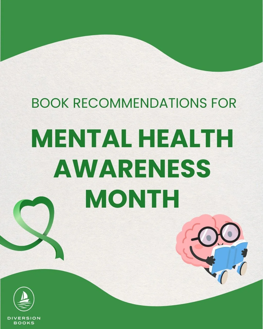 This month, we shine a light on the importance of mental health and the power of literature. 💚

Explore our curated list of self-help, personal transformation, and philosophy books that can inspire and uplift your mind. 🧠

Which book will you pick 